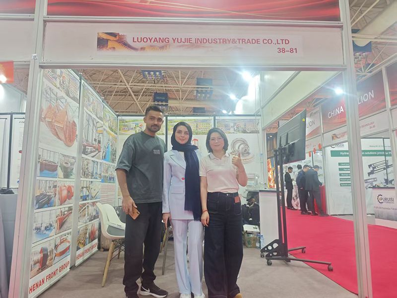 洛陽宇捷，跨越山海，伊朗德黑蘭展會火爆全場！